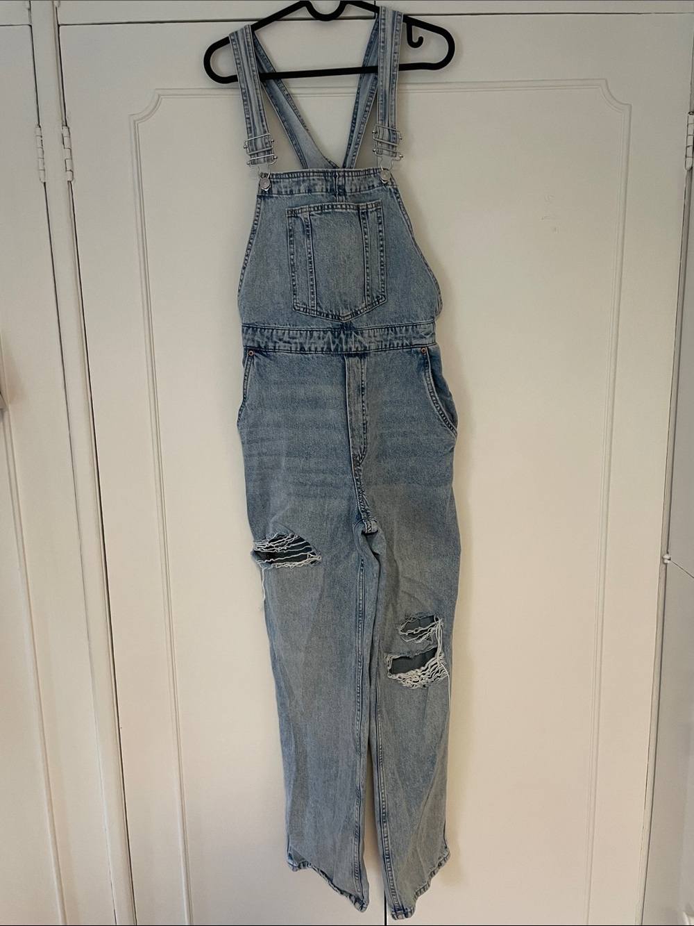 Divided Light Blue Denim Overalls